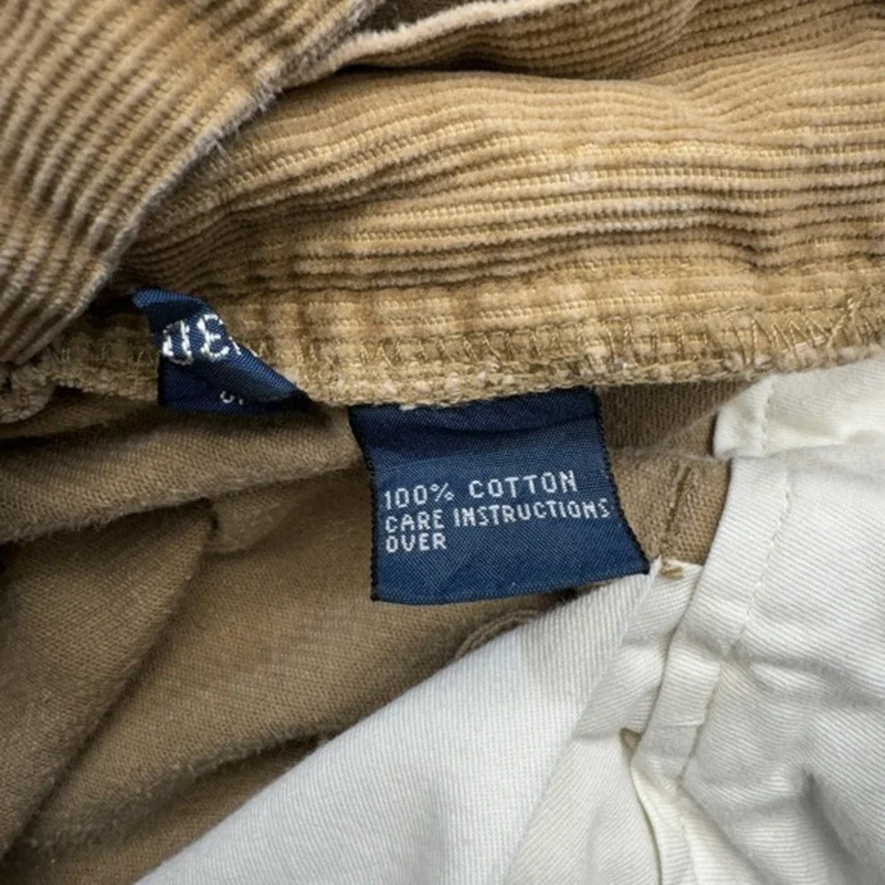 Polo‎ Ralph Lauren Pants Mens 34 Brown Corduroy Straight Leg Chino Casual